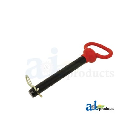 A & I Products Hitch Pin, Red Handled 7/8" x 6 1/2 10" x5" x2" A-HP106